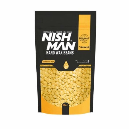 Nishman Hard Wax Beans (Natural) - depilační kuličky do ohřívače