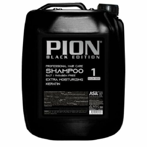 Pion Salon Shampoo Moisturizing/Keratin Paraben-Salt Free - šampon na vlasy bez parabenů a solí - technické balení