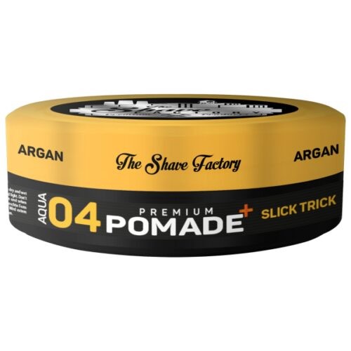 The Shave Factory Premium Pomade - prémiová pomáda s extra silnou fixací a vysokým leskem