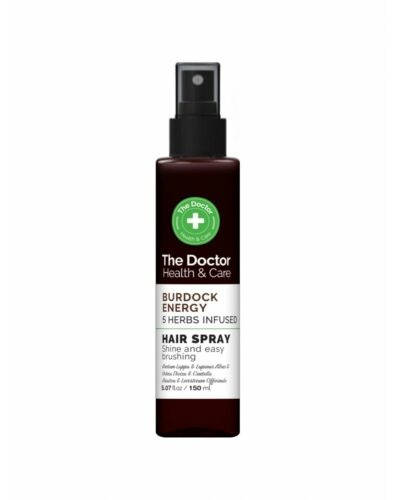 The Doctor Burdock Energy + 5 Herbs Infused Spray - sprej s obsahem výtažku z lopuchu a 5 bylin