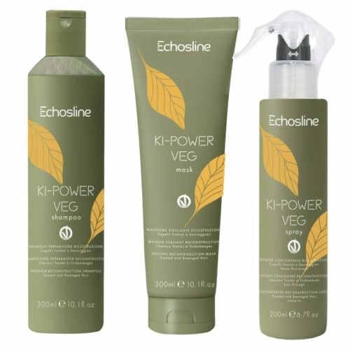 Echosline KiPower VEG Care Kit - set péče o suché a poškozené vlasy