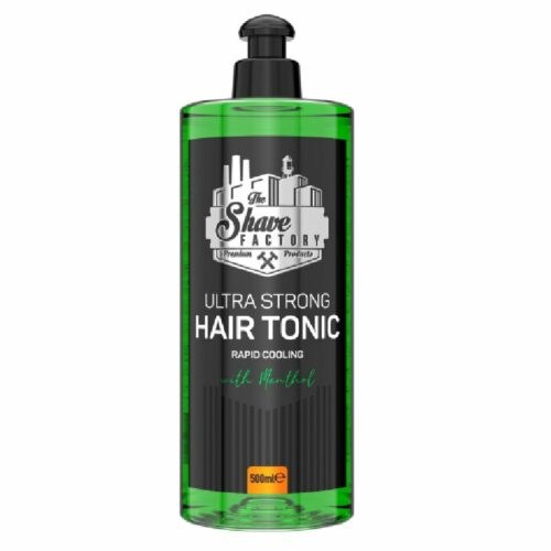 The Shave Factory Ultra Strong Hair Tonic Cooling w./ Mentol - chladivé vlasové tonikum s mentolem