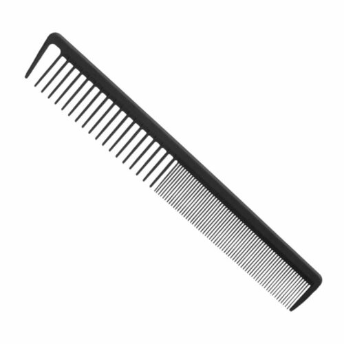 Eurostil Carbon Cutting Comb w/Pin 03407 - kombinovaný hřeben s oddělovačem