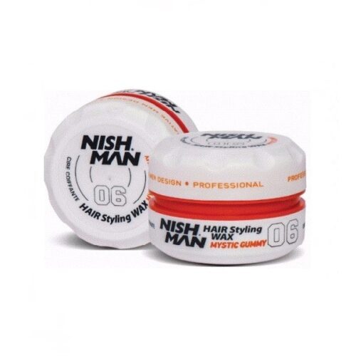 Nishman 06 Styling Wax 06 Mistic Gummy - vosk na vlasy s leskem se silnou fixací