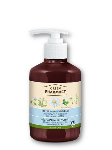 Green Pharmacy Heřmánek a alantoin - gel na intimní hygienu pro citlivou pokožku