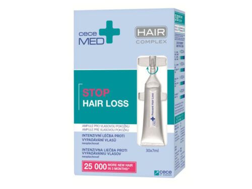 ​Cece Med Prevent Hair Loss Scalp Ampoules - vlasové ampulky proti vypadávání vlasů. 30 x 7 ml
