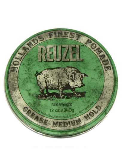 REUZEL Green Pomade Grease - pomáda na bázi včelího vosku pro pevný styling 340 g