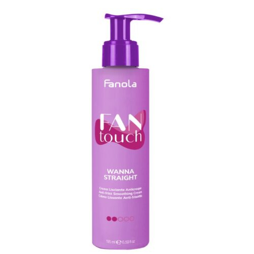 Fanola Fan Touch Wanna Straight Cream ●●○○○ - uhlazující krém s anti-frizz efektem