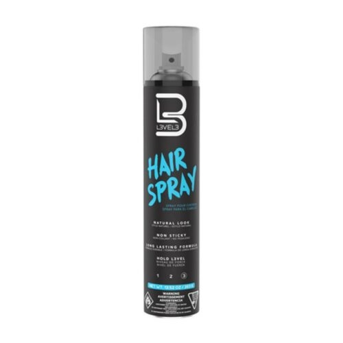 L3VEL3 Hair Spray Natural Look (3) - Lak na vlasy se silnou fixací