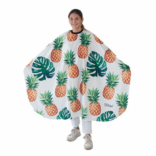 Eurostil 07575 Pineapples Cape - pláštěnka se vzory ananasů