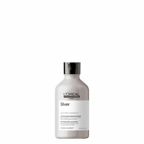 ​L'Oréal Professionnel Série Expert Silver Magnesium - stříbrný šampon pro odstranění žlutých tónů 300 ml