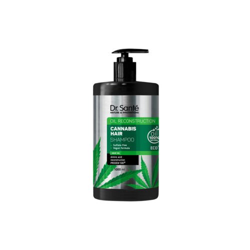 Dr. Santé Cannabis Hair Shampoo - šampon na slabé a poškozené vlasy s konopným olejem 1000 ml