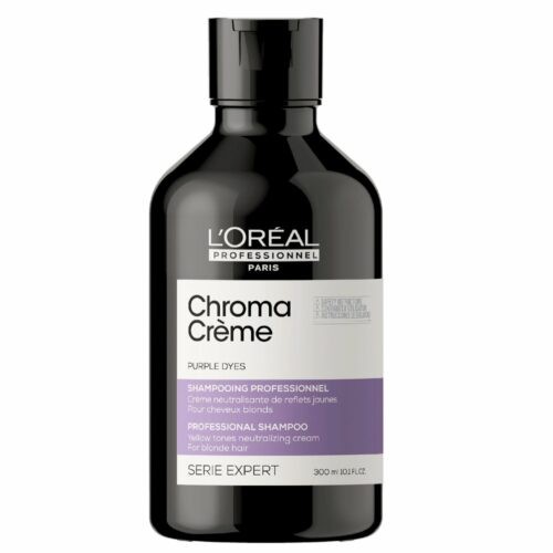 L'Oréal Professionel Chroma Créme Purple Dyes - šampon na neutralizaci žlutých odlesků