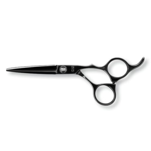Kasho KSG OS Sagan Offset DLC Black Edition Scissors - kadeřnické nůžky na klouzavý střih