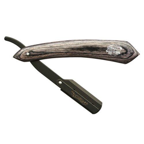 CHYBA TISKU: Captain Cook 04985 Black Wooden Shaving Razor - břitva na vyměnitelné žiletky