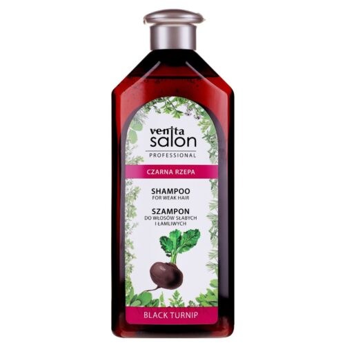 Venita Salon Black Turnip Shampoo for Weak Hair - šampon pro slabé a lámavé vlasy